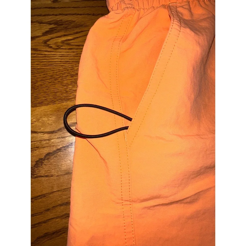 Patagonia Mens Baggies Shorts 5 Inch Orange NetPlus Recycled Nylon Small